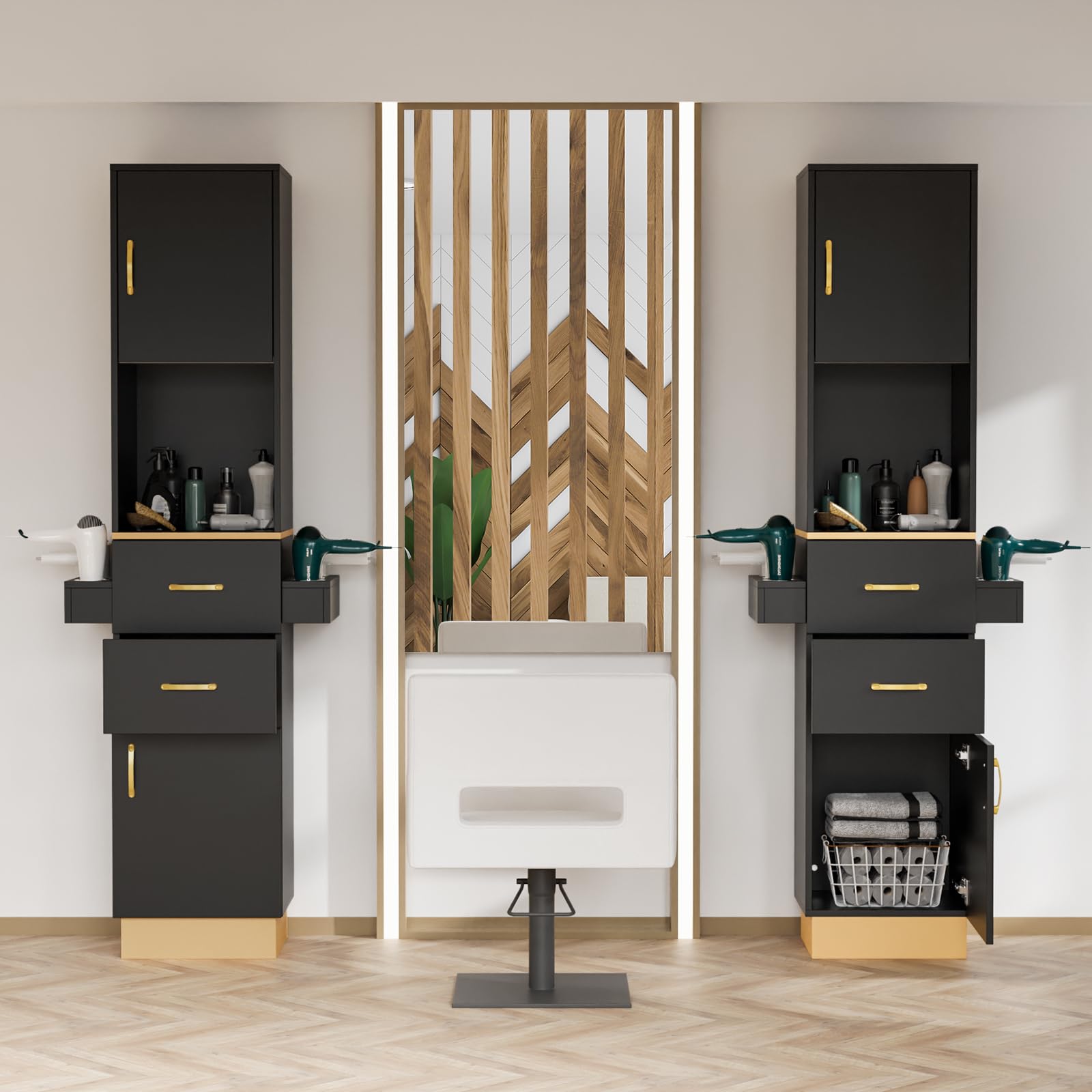 Salon Stations
